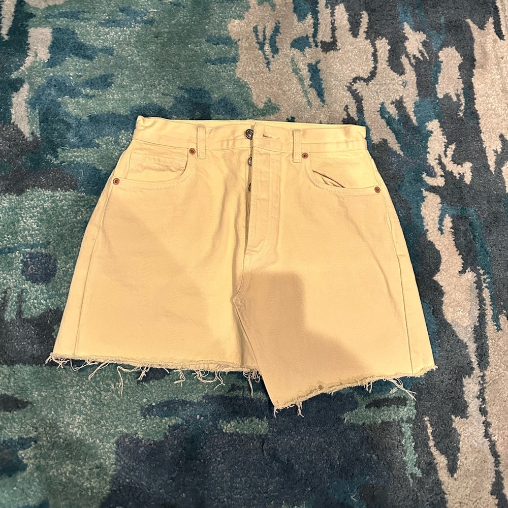 ALL SAINTS Asymmetrical Mini skirt